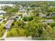 Aerial view showing home's location in a residential neighborhood at 180 N Lakewood Cir, Maitland, FL 32751