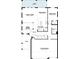 Two-story home floorplan with 3-car garage and lanai at 5274 Teirgarten St, St Cloud, FL 34771