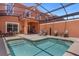 Private screened pool and patio area, perfect for relaxing at 2955 Banana Palm Dr, Kissimmee, FL 34747