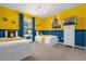 Twin-size bedroom with Minions theme and bright decor at 2955 Banana Palm Dr, Kissimmee, FL 34747