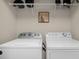 Laundry room with washer and dryer at 2955 Banana Palm Dr, Kissimmee, FL 34747