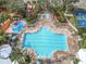 Community pool with a separate kiddie pool area at 2338 Silver Palm Dr, Kissimmee, FL 34747