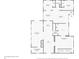 Floor plan showing a 2-bedroom, 2-bathroom home with Gathering room and den at 3417 Pershing Ave, Orlando, FL 32812