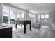 Game room with foosball table and view from balcony at 7740 Sandy Ridge Dr # 218, Reunion, FL 34747