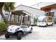 Resort shuttle and golf cart available for guest transportation at 7740 Sandy Ridge Dr # 218, Reunion, FL 34747