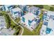Modern multi-level home with rooftop deck and patio at 7740 Sandy Ridge Dr # 218, Reunion, FL 34747