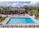 Large community pool with plenty of lounge space at 38748 Lakeview Walk, Lady Lake, FL 32159