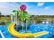 Fun waterpark with a yellow slide and spray features at 2809 Almaton Loop # 304, Kissimmee, FL 34747