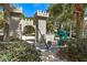 Play area with a castle theme, featuring slides, climbing structures, and a dragon statue at 2809 Almaton Loop # 304, Kissimmee, FL 34747