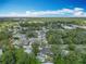 Wider aerial view of the house and surrounding neighborhood at 850 Land Ave, Longwood, FL 32750