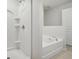 Bathroom with shower and bathtub at 279 Fig Ct, Poinciana, FL 34759