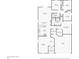 Single-story home floor plan, showing bedrooms, bathrooms, kitchen, and living areas at 279 Fig Ct, Poinciana, FL 34759