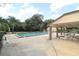 Community pool with covered seating area at 280 Windmeadows St, Altamonte Springs, FL 32701