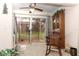 Living area with sliding doors leading to the backyard at 280 Windmeadows St, Altamonte Springs, FL 32701