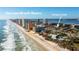 Aerial view of Daytona Beach Shores community at 107 Oceans Cir, Daytona Beach Shores, FL 32118