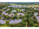 Community view with lake, pool, and multiple buildings at 101 New Providence # 9101, Davenport, FL 33897