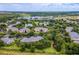 Community overview showcasing lake, pool, and buildings at 101 New Providence # 9101, Davenport, FL 33897