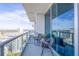 Balcony with city views and seating at 150 E Robinson St # 3106, Orlando, FL 32801