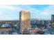 High-rise building and surrounding cityscape aerial view at 150 E Robinson St # 3106, Orlando, FL 32801