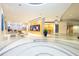 Elegant lobby with seating area and large-scale artwork at 150 E Robinson St # 3106, Orlando, FL 32801