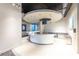 Modern community bar with a curved counter and pendant lighting at 150 E Robinson St # 3106, Orlando, FL 32801
