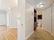 Bathroom with tiled floor and built-in shelving at 202 E South St # 6042, Orlando, FL 32801