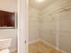 Spacious walk-in closet with wire shelving at 202 E South St # 6042, Orlando, FL 32801