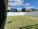 Private backyard with fenced enclosure at 3995 Scarlet Branch Rd, Orlando, FL 32824