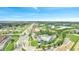 Wide aerial view of the surrounding area and businesses at 3000 Maingate Ln # 113, Kissimmee, FL 34747