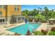 Refreshing outdoor pool area with lounge chairs at 3000 Maingate Ln # 113, Kissimmee, FL 34747
