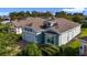 Aerial view of a single-story home with a two-car garage at 2160 Antilles Club Dr, Kissimmee, FL 34747