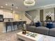 Open living area with comfortable seating and stylish decor at 4306 Lana Ave, Davenport, FL 33897
