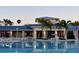 Resort-style pool with lounge chairs and clubhouse view at 4306 Lana Ave, Davenport, FL 33897