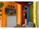 Fun bedroom with colorful walls, themed decor, and a built-in media center at 4306 Lana Ave, Davenport, FL 33897