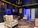 Game room with leather sofa and armchairs at 4306 Lana Ave, Davenport, FL 33897