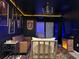 Harry Potter themed theater room with a large screen TV and comfortable seating at 4306 Lana Ave, Davenport, FL 33897