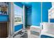 bedroom with a climbing wall, window, and fun decor at 4306 Lana Ave, Davenport, FL 33897