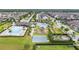 Lakeshore community amenities and homes at 5128 Caspian St, St Cloud, FL 34771