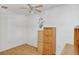 Bright home office features built-in desk and cabinets at 11447 Sw 69Th Cir, Ocala, FL 34476