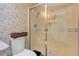 Clean bathroom with shower and vanity at 11447 Sw 69Th Cir, Ocala, FL 34476