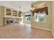 Bright living room with fireplace and tile flooring at 2108 Drive Way, Kissimmee, FL 34746