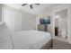 Bedroom with a queen bed and ensuite bathroom at 365 Southfield St, Kissimmee, FL 34747