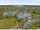 Aerial view of a community center and water park at 365 Southfield St, Kissimmee, FL 34747