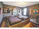 Two twin beds in a themed bedroom with medieval decor at 1430 Thunderbird Rd, Davenport, FL 33896