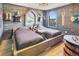 Themed bedroom with twin beds and medieval decor at 1430 Thunderbird Rd, Davenport, FL 33896