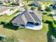 Aerial view of house, showcasing backyard and neighborhood at 2781 Sand Oak Loop, Apopka, FL 32712
