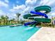 Multi-level water slide at a resort-style water park at 3161 Paradox Cir # 301, Kissimmee, FL 34746