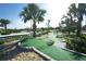 Fun mini golf course with palm trees at 3161 Paradox Cir # 301, Kissimmee, FL 34746
