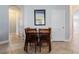Small breakfast nook with a wooden table and four chairs at 4204 Oakview Dr, Davenport, FL 33837