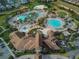 Resort-style community pool and clubhouse at 8843 Interlocking Ct, Davenport, FL 33896
